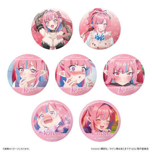 『カナン様はあくまでチョロい』TVアニメ『カナン様はあくまでチョロい』 高潔カナンだけトレーディング缶バッジ【全7種】(BOX)
