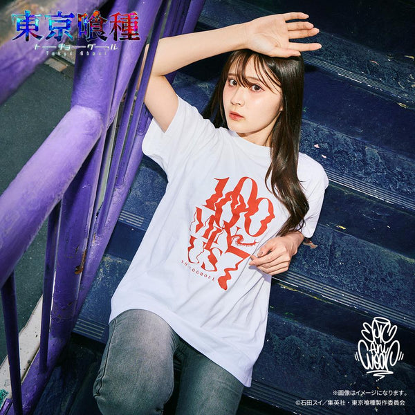『東京喰種トーキョーグール』TVアニメ『』 EpicAniWear 金木 研モチーフデザインTEE