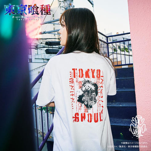 『東京喰種トーキョーグール』TVアニメ『』 EpicAniWear 金木 研モチーフデザインTEE