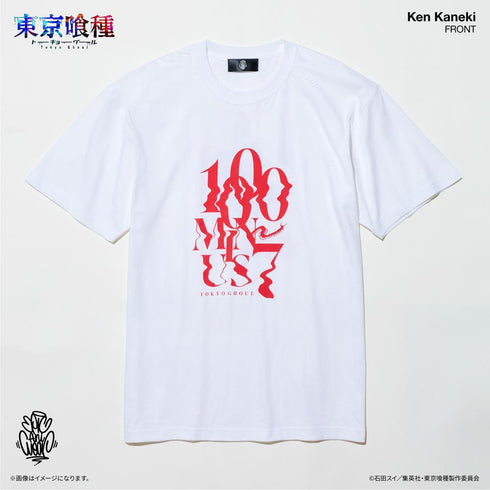 『東京喰種トーキョーグール』TVアニメ『』 EpicAniWear 金木 研モチーフデザインTEE
