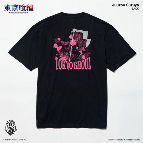 『東京喰種トーキョーグール』TVアニメ『』 EpicAniWear 鈴屋什造モチーフデザインTEE