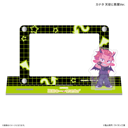 『銀河特急 ミルキー☆サブウェイ』アクスタ付きカードスタンド カナタ 天使と悪魔Ver.