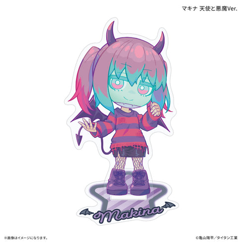 『銀河特急 ミルキー☆サブウェイ』ミニアクリルスタンド マキナ 天使と悪魔Ver.