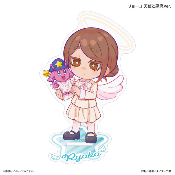 『銀河特急 ミルキー☆サブウェイ』ミニアクリルスタンド リョーコ 天使と悪魔Ver.