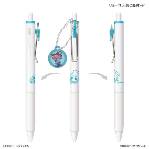 『銀河特急 ミルキー☆サブウェイ』チャーム付き Uni-Ball One リョーコ 天使と悪魔Ver.