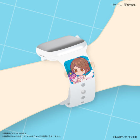 『銀河特急 ミルキー☆サブウェイ』スマートウォッチチャーム リョーコ&ポッピーくん 天使と悪魔Ver.