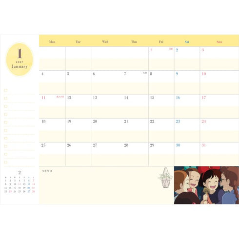 "Kiki's Delivery Service" 2027 Planner