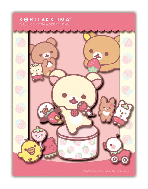 『リラックマ』ペーパーシャドーアートミニ SA-M17 コリラックマのいちごないちにち
