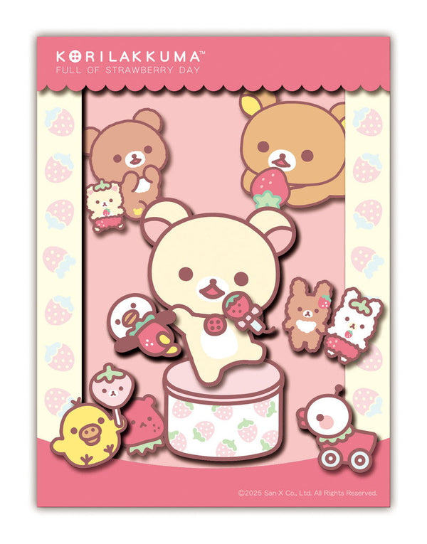『リラックマ』ペーパーシャドーアートミニ SA-M17 コリラックマのいちごないちにち