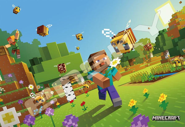 『MINECRAFT』ジグソーパズル 300ピース 300-ML09 Honey Bees