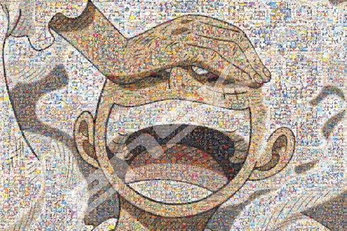 『ワンピース』ジグソーパズル 1000ピース 1000-595 モザイクアート ギア5