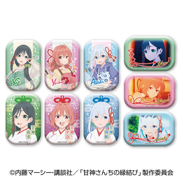 『甘神さんちの縁結び』まるかくカンバッジ【BOX】