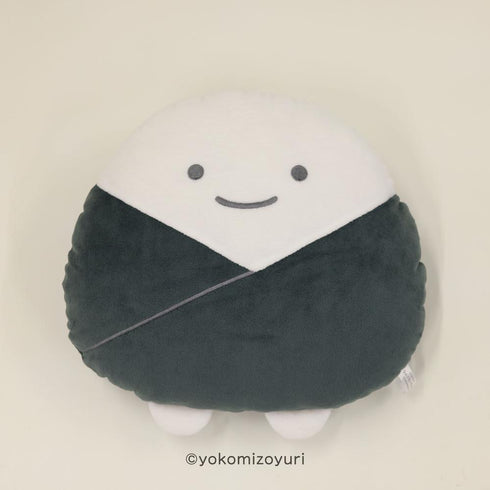 "Anything Goes" Die-Cut Cushion: Nori Onigiri