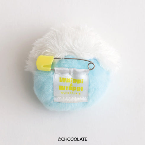 『ホイッピ&ラッピ』もふもふバッジ 1 ホイッピ