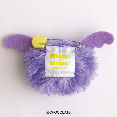 『ホイッピ&ラッピ』もふもふバッジ 2 ラッピ