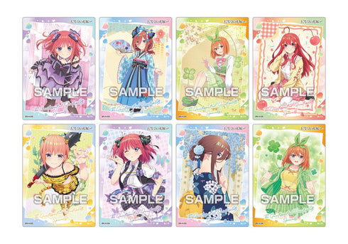 『五等分の花嫁*』【食玩】クリアカードコレクションガム4 初回生産限定BOX購入特典付き