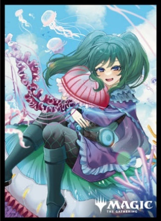 『マジックザギャザリング』プレイヤーズカードスリーブ ファウンデーションズ クラゲ追い、サイネッテ MTGS-327