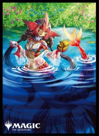 『マジックザギャザリング』プレイヤーズカードスリーブ ファウンデーションズ 抜け目ない潜り手、ニアディヴ MTGS-331