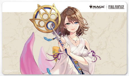 『マジックザギャザリング――FINAL FANTASY』プレイヤーズラバーマット MFR-06 キャラクター ボーダーレス版 大召喚士、ユウナ