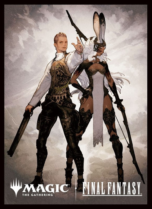 『マジックザギャザリング』マジックザギャザリング――FINAL FANTASY プレイヤーズカードスリーブ MFS-52 FINAL FANTASY・アーティスト ボーダーレス版 空賊バルフレアとフラン