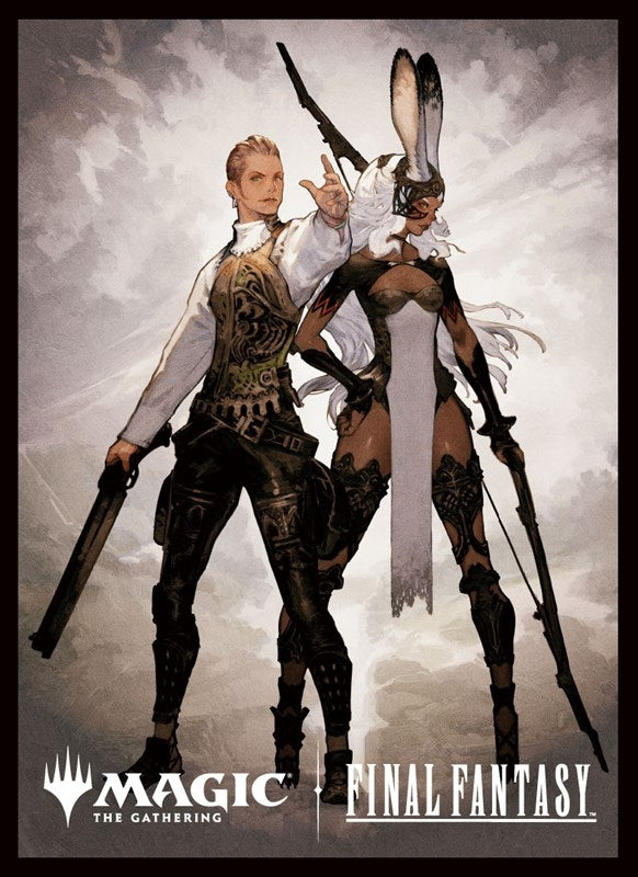 『マジックザギャザリング』マジックザギャザリング――FINAL FANTASY プレイヤーズカードスリーブ MFS-52 FINAL FANTASY・アーティスト ボーダーレス版 空賊バルフレアとフラン
