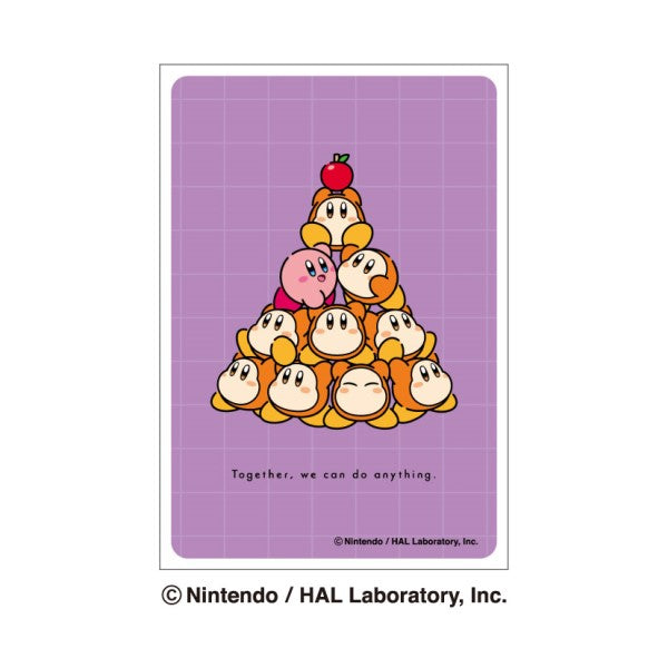 『星のカービィ』カービィ play with ワドルディ キャラクタースリーブミニ ちからをあわせて ENS-10【202604再販】