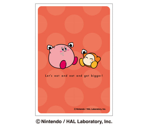 『カービィ』play with ワドルディ キャラクタースリーブミニ いただきまーす!(まんぷく)(ENS-11)