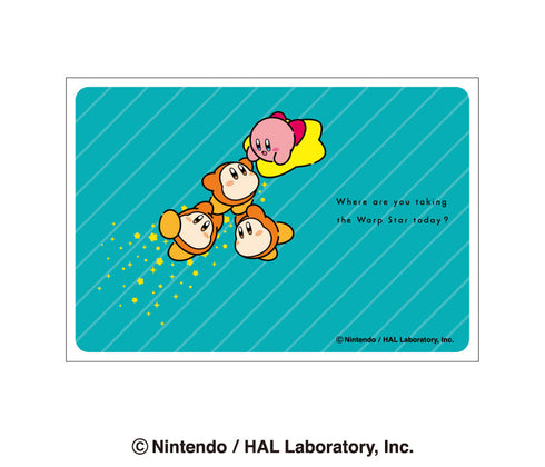 『カービィ』play with ワドルディ キャラクタースリーブミニ ワープスターにのって(4にん)(ENS-13)