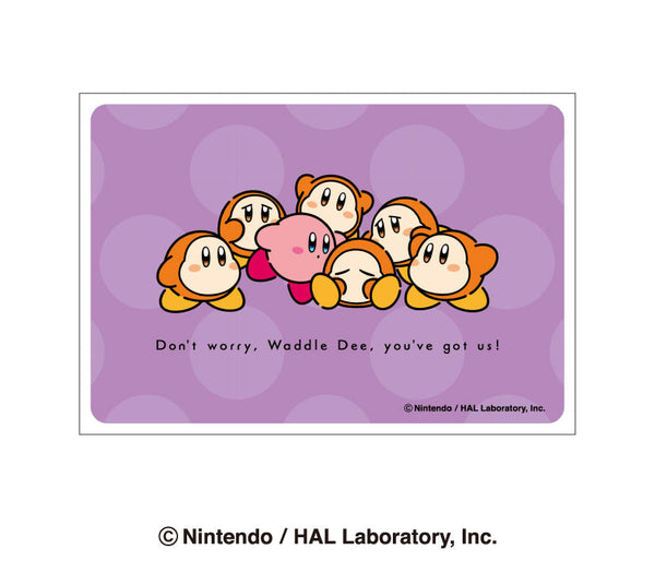 『カービィ』play with ワドルディ キャラクタースリーブミニ だいじょうぶだよ! (ENS-15)