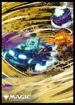 『マジックザギャザリング』プレイヤーズカードスリーブ 霊気走破 壮大な玉突き衝突 MTGS-338