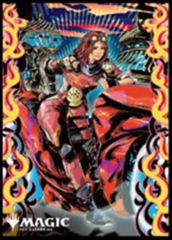 『マジックザギャザリング』プレイヤーズカードスリーブ 霊気走破 灯を追う者、チャンドラ MTGS-342