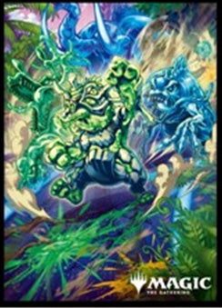 『マジックザギャザリング』プレイヤーズカードスリーブ 霊気走破 世界軟泥の進撃 MTGS-343