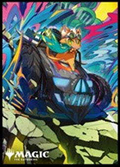 『マジックザギャザリング』プレイヤーズカードスリーブ 霊気走破 開拓者、おたから MTGS-346