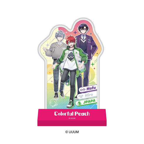 『カラフルピーチ』カブセルスタンディ CC-ST 033 じゃぱぱ&ヒロ&もふ