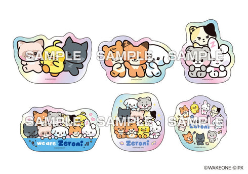 『ときめきレインボー』【食玩】zeroni キャラカットステッカーガム【BOX】