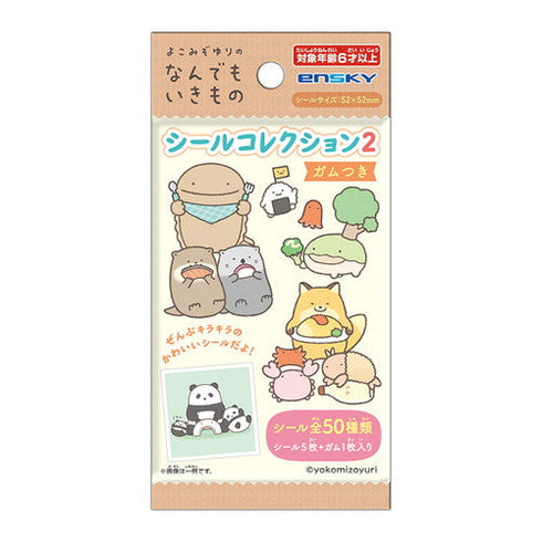 『なんでもいきもの』【食玩】シールコレクション2 ガムつき【BOX】