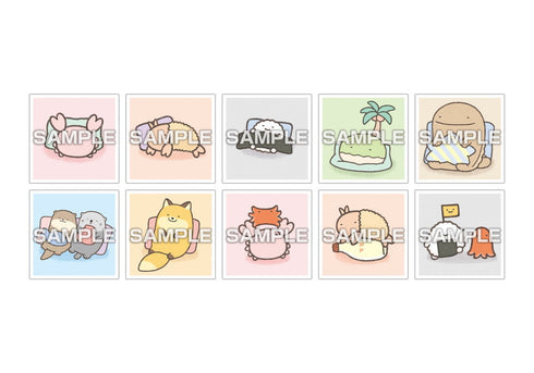 『なんでもいきもの』【食玩】シールコレクション2 ガムつき【BOX】