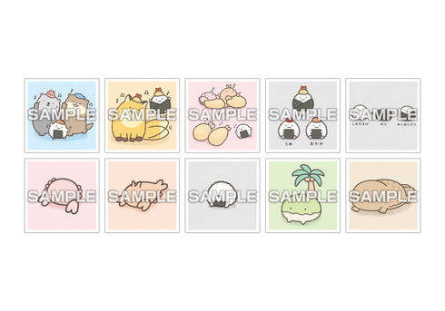 『なんでもいきもの』【食玩】シールコレクション2 ガムつき【BOX】