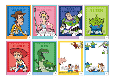 『トイ・ストーリー』【食玩】クリアカードコレクションガム 初回生産限定BOX購入特典付き