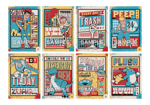 『トイ・ストーリー』【食玩】クリアカードコレクションガム 初回生産限定BOX購入特典付き