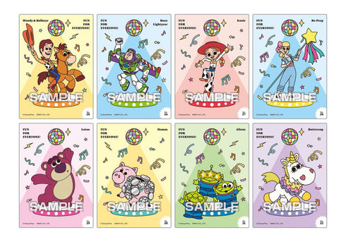 『トイ・ストーリー』【食玩】クリアカードコレクションガム 初回生産限定BOX購入特典付き