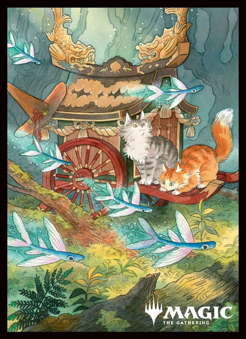 『マジックザギャザリング』プレイヤーズカードスリーブ MTGS-354 Adventures of the Little Witch エシカの戦車