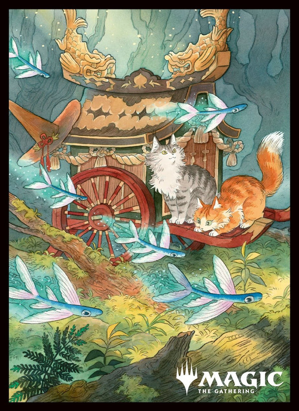 『マジックザギャザリング』プレイヤーズカードスリーブ MTGS-354 Adventures of the Little Witch エシカの戦車