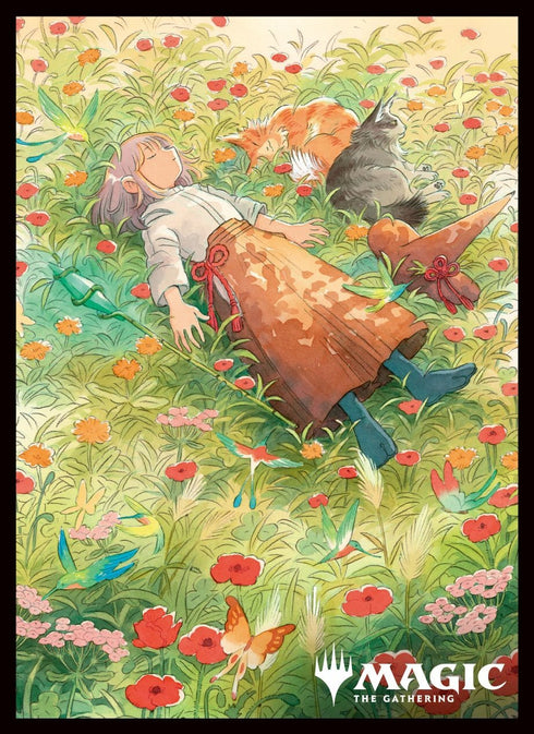 『マジックザギャザリング』プレイヤーズカードスリーブ MTGS-356 Adventures of the Little Witch 静寂