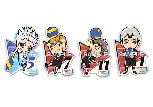 『ハイキュー!!』【食玩】キャラカットステッカーガム【BOX】