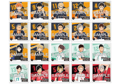 『ハイキュー!!』【食玩】シール烈伝 ガムつき【BOX】