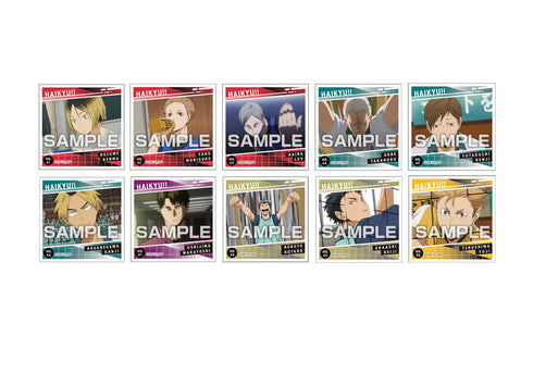 『ハイキュー!!』【食玩】シール烈伝 ガムつき【BOX】