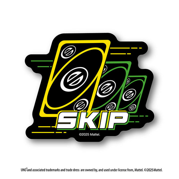 『UNO(TM)』ダイカットステッカーミニ SKIP