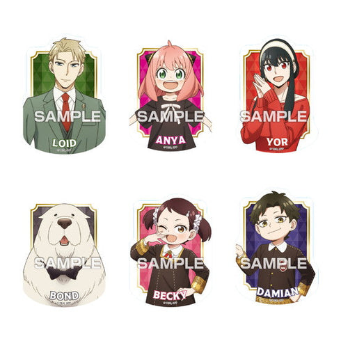 『SPY×FAMILY』【食玩】キャラカットステッカーガム【BOX】