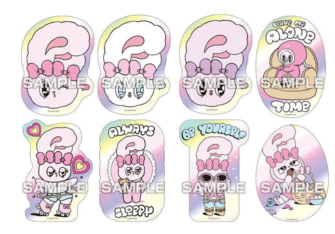 『エスターバニー』【食玩】キャラカットステッカーガム【BOX】